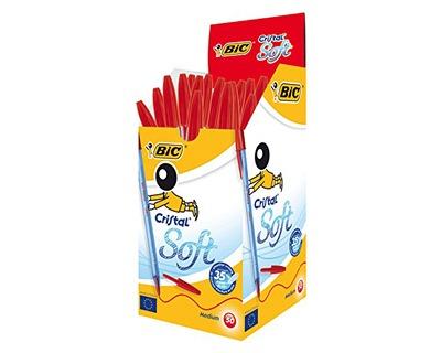 PENNA CRISTAL SOFT ROSSO            918520