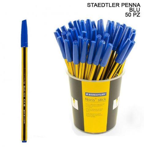 PENNA SFERA NORIS STICK BLU STAEDTLER 50PZ.  434-03