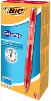 PENNA GEL A SCATTO BIC GELOCITY ORIGINAL 0,7MM ROSSA 829159