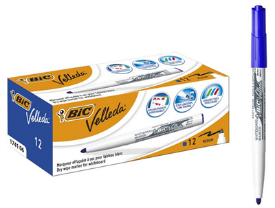PENNARELLO VELLEDA BLU BIC 174106  9581701