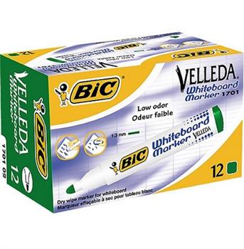 PENNARELLI BIC VELLEDA DA 12 1701 VERDE  904940