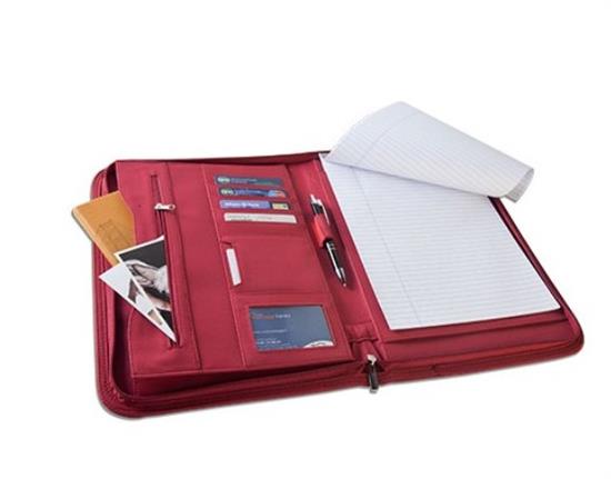CARTELLA PORTABLOCCO CON ZIP NERO NIKOFFICE  37NIK081