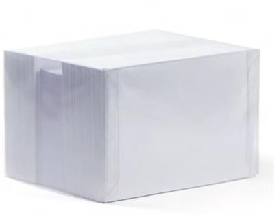 BUSTE E BIGLIETTI BIANCHI OPALINA TOP QUALITY 100PZ 10125