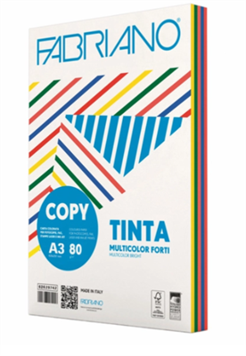 CARTA COLORATA COPY FABRIANO A3 80G.FORTI   19100810