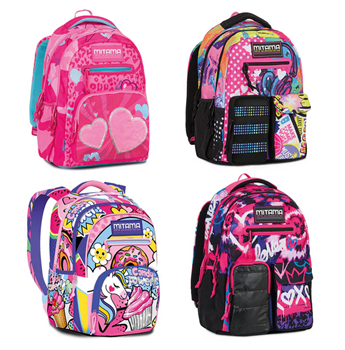 ZAINO PLUS GIRL FURRY PINK          64732