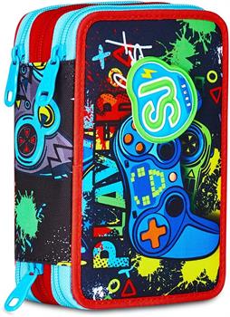 ASTUCCIO 3 ZIP SJ GANG BOY GAME LED  30C202502-427
