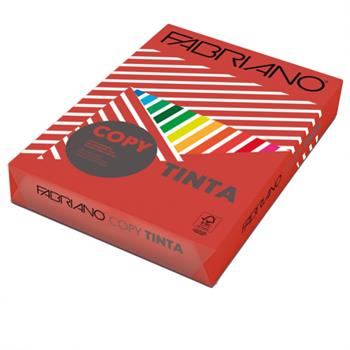 CARTA COLORATA COPY A4 160GR. ROSSO 250FF   74516021