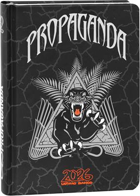 DIARIO COMIX PROPAGANDA 16MESI NERO             74369