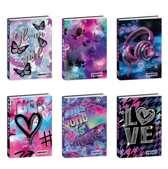 DIARIO SEVEN GIRL 12MESI POCKET        5500102511