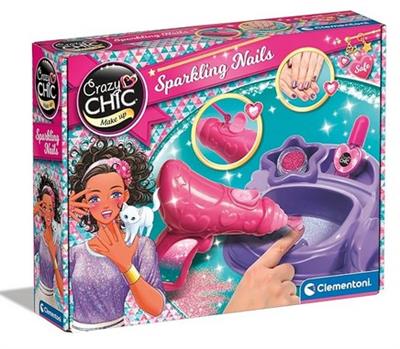 CRAZY CHIC SET UNGHIE GLITTER CLEMENTONI 15179
