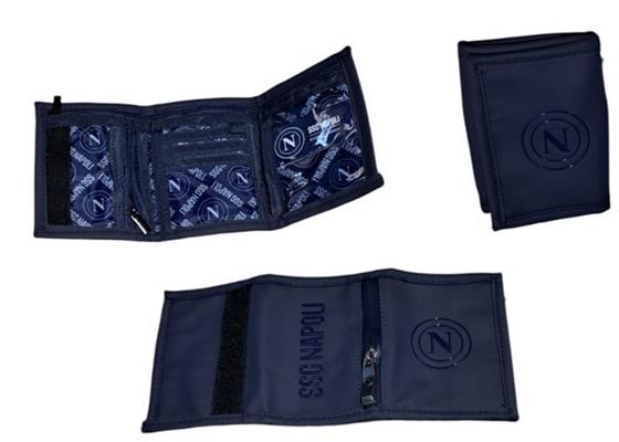 PORTAFOGLIO SPORT A STRAPPO 13x10x2 SSC NAPOLI 123436