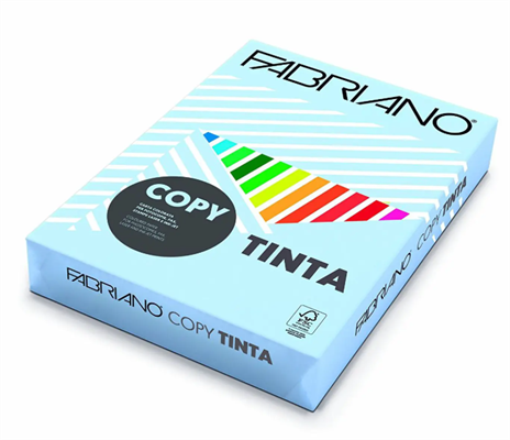 CARTA COLORATA COPY FABRIANO A4 160GR.CELESTE CHIARO 75716021