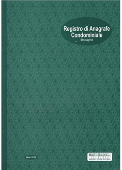 REGISTRO ANAGRAFE CONDOMINIALE 48PG 1816