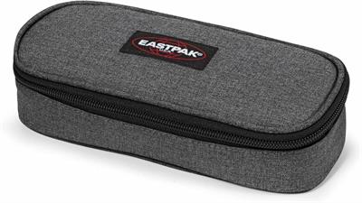BUSTINA OVALE EASTPAK BLACK DENIM GRIGIO  EK71777H
