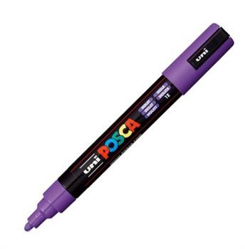 UNI POSCA MARCATORE VIOLA PC-5M