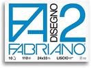 ALBUM DISEGNO FABRIANO F2 LISCIO 24X33 10FF 110GR  04204105
