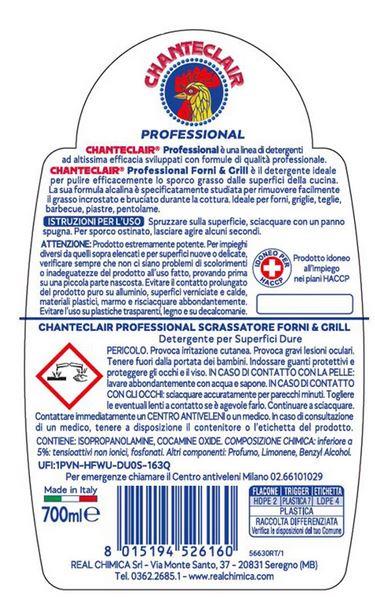 CHANTECLAIR FORNI&GRILL 700ML  60IT20IT