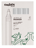 CARIOCA PENNARELLO MARKER BIANCO 6PZ        45218/31