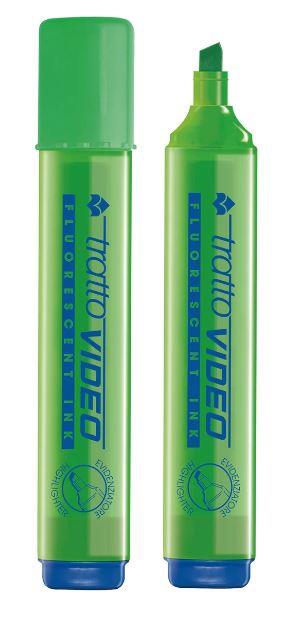 EVIDENZIATORE TRATTO VIDEO VERDE    830502