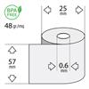 ROTOLO TERMICO CASSA SENZ'ANIMA 57X25      6RBPA57/D25/6