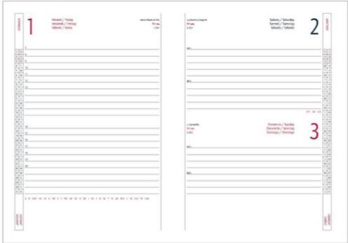 AGENDA INTEMPO ALFA 15X21 NERO       7136AF34