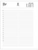 AGENDA GIORNO INTEMPO TEXT BALACRON BLU 2026 21X30CM 7190TX
