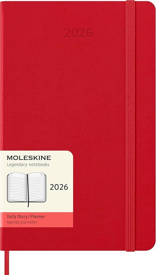 AGENDA MOLESKINE RIGIDA A5 ROSSO