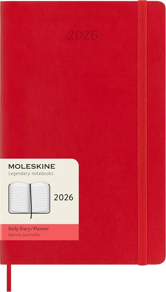 AGENDA MOLESKINE MORBIDA A5 ROSSO