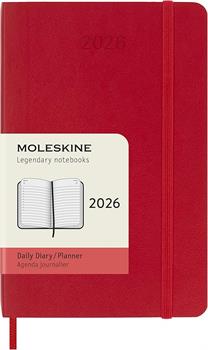 AGENDA MOLESKINE MORBIDA A6 ROSSO