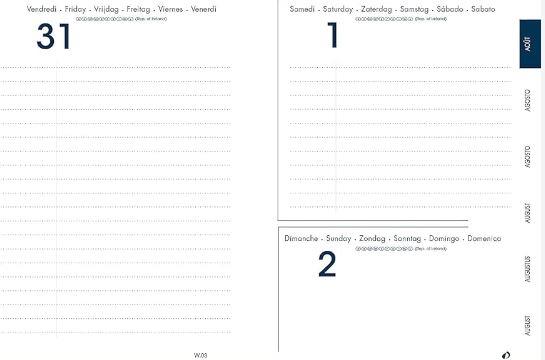 AGENDA GIORNO QUO VADIS EUROTEXTAGENDA 2025 12X17CM ROSSO 1281570Q