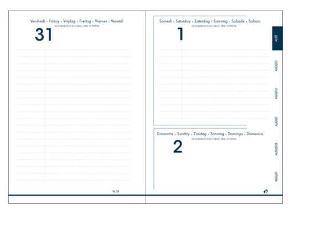 AGENDA QUO VADIS EUROTEXT 2025 12X17CM VERDE MENTA  1281417Q