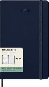 AGENDA SETTIMANALE MOLESKINE RIGIDA BLU