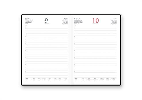 RICAMBIO INTERNO AGENDA GIORNO INTEMPO 17X24CM 7041XC