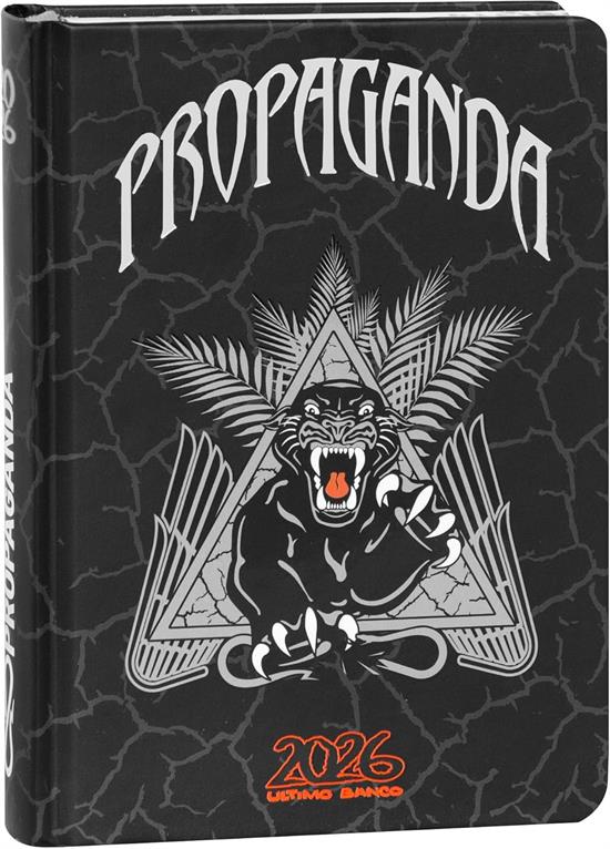 DIARIO COMIX PROPAGANDA 16MESI NERO             74369