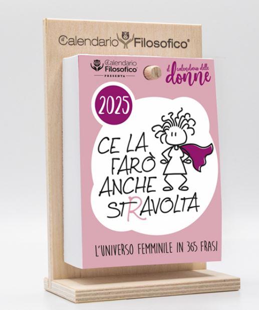 CALENDARIO FILOSOFICO DELLE DONNE 2025 10X14CM A6DLEG