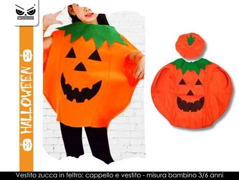VESTITO ZUCCA C/CAPPELLO BIMBO      HT805