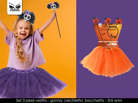 VESTITO HALLOWEEN 3PZ HT906