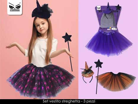 VESTITO STREGHETTA 3PZ HT1017