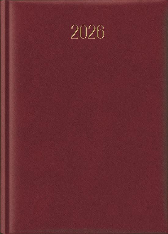 AGENDA TOP QUALITY GIORN.SAB/DOM ABB. 14X20CM ROSSA 9101XMT08 4710