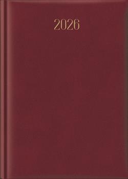 AGENDA TOP QUALITY GIORN.SAB/DOM ABB. 14X20CM ROSSA 9101XMT08 4710