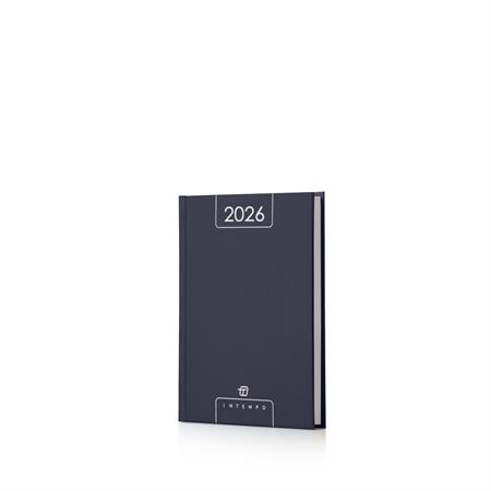 AGENDA INTEMPO GIORNO ALFA 12X17CM BLU 7142AF