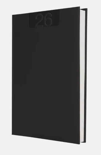 AGENDA INTEMPO DELTA NERO 15X21 2026   7136DE34