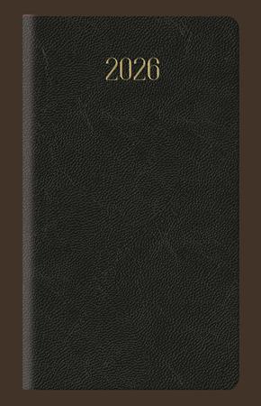 AGENDA TOP QUALITY TASCABILE 7X10CM NERA 9271XMT14 10988
