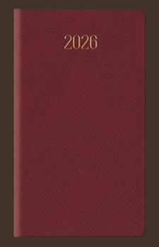 AGENDA TOP QUALITY TASCABILE VERTICALE 8X14CM ROSSA 9261XMT08 4720