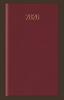 AGENDA TOP QUALITY TASCABILE VERTICALE 8X14CM ROSSA 9261XMT08 4720