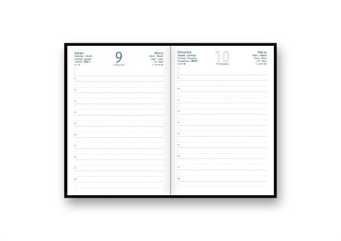RICAMBIO INTERNO BIANCO AGENDA GIORN. INTEMPO 15X21CM 7040XC