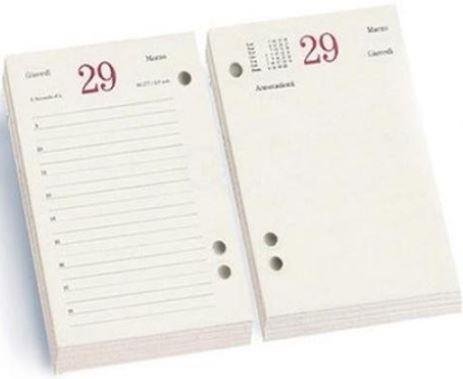 RICAMBIO BLOCCO ALMANACCO INTEMPO 8,5X12CM 7095RI