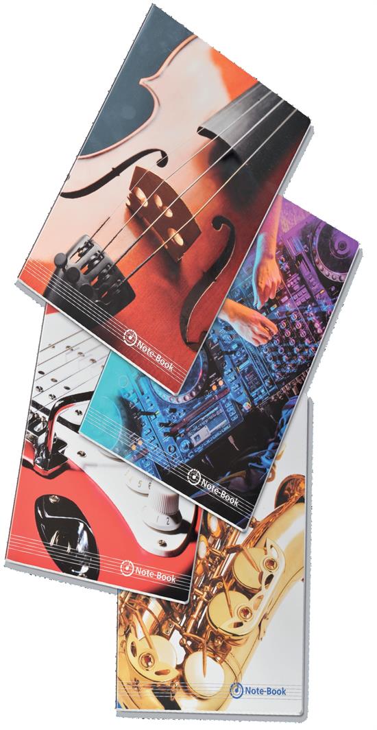 ALBUM MUSICA MAXI 21X30 A4 FG16 TOP 100GR    10235