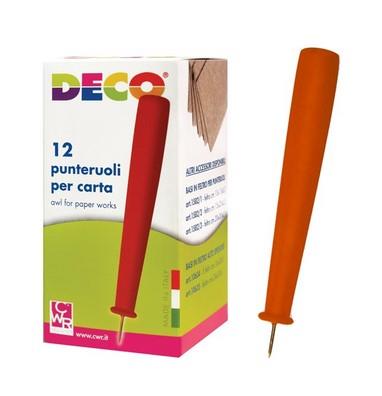 BLISTER PUNTERUOLI PER CARTA 12PZ DECO ART.1583