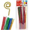 FILI CINIGLIA GLITTER COLORI ASS. 50PZ APLI 13066